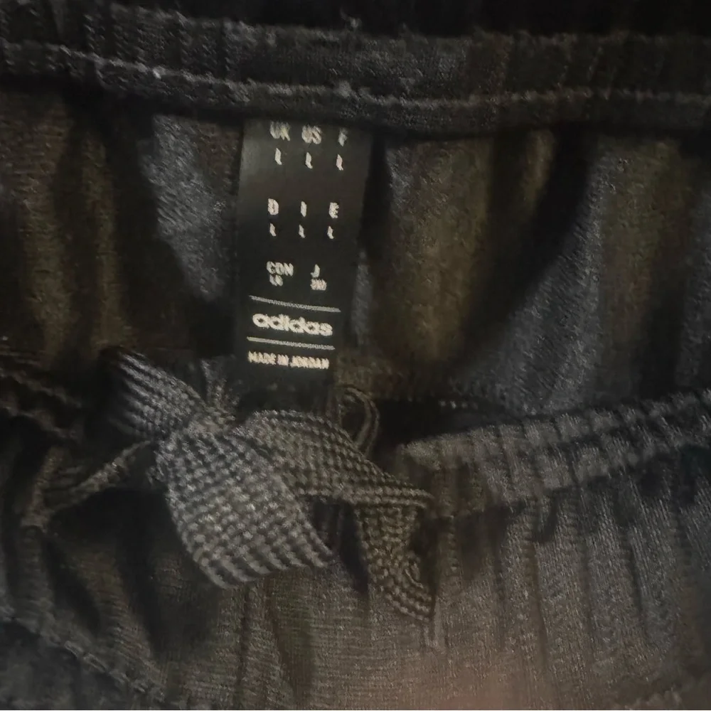 Men’s Adidas Black 3-Stripe Jogger Pants – Size Large – NWOT